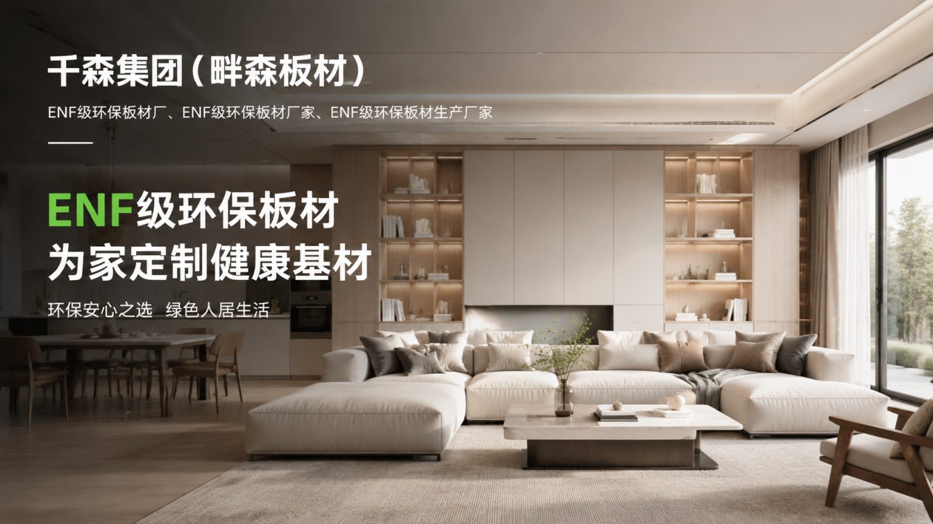 长春为全屋定制提供环保板材方案